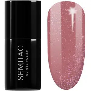 Comparateur de prix : Semilac Vernis à ongles gels semi-permanents UV 321 Shimmer Dust Caramel 7ml