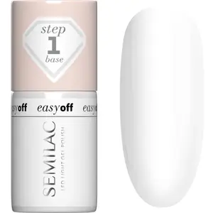 Semilac, Vernis à ongles, Base Coat Étape 1 Easy Off (Transparent, Vernis semi-permanent) pas cher