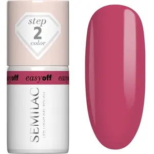 Semilac, Vernis à ongles, Vernis à Ongles en Gel Easy Off Étape 2 (Corail rose, Vernis semi-permanent) pas cher