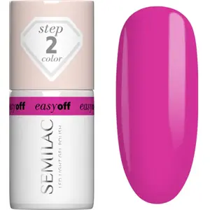 Semilac, Vernis à ongles, Vernis à Ongles Gel Easy Off Étape 2 (Magenta Crush) pas cher