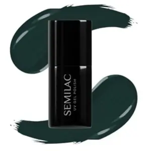 Semilac UV vernis à ongles hybride 422 Deep Forest Green 7 ml pas cher