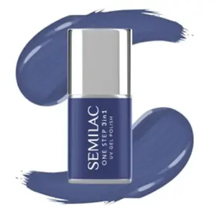 Semilac One Step Vernis à ongles UV 3 en 1 S850 Calm Ocean Blue 7 ml pas cher