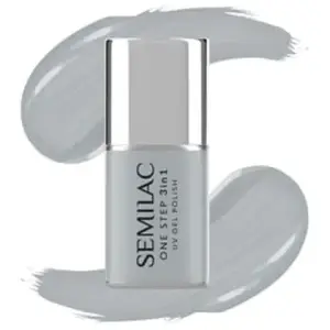 Semilac One Step Vernis à ongles UV 3 en 1 S120 Light Grey 7 ml pas cher