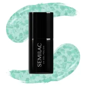 Semilac Vernis à ongles UV Hybrid 495 Mint Glacier 7 ml pas cher