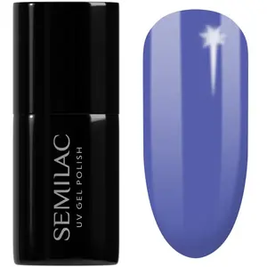Semilac Vernis à ongles UV Hybrid 602 Dark Jeans 7 ml pas cher