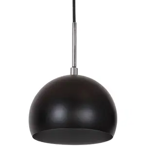 Suspension Cool Ã 3 Lampes LinÃ©aire, Noire