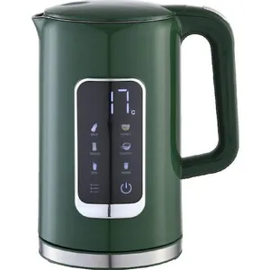 Platinet PEKR723G Waterkoker - Met Display - Warmhoud functie met Geheugen - 1.7L - Groen