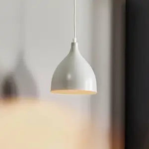 EULUNA Suspension Nanu En Métal Gris Clair, Une Lampe pas cher