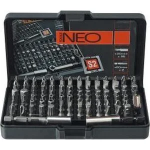 Neo Tools, Embouts, Embouts de tournevis avec manche 99 pcs (06-104) pas cher
