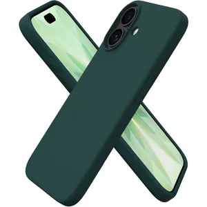 OEM Matt TPU case for iPhone 17 forest green (Apple iPhone 17), Coque ... pas cher