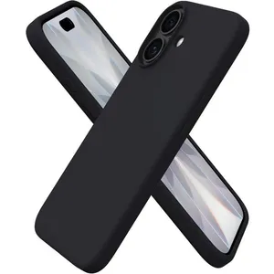 OEM Matt TPU case for iPhone 17 black (Apple iPhone 17), Coque pour téléphone portable, Noir pas cher