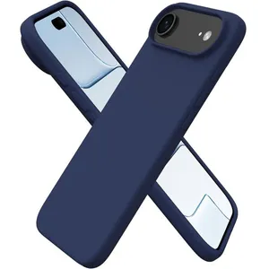 OEM Matt TPU case for iPhone 17 Air dark blue (Apple iPhone 17 Pro), C... pas cher