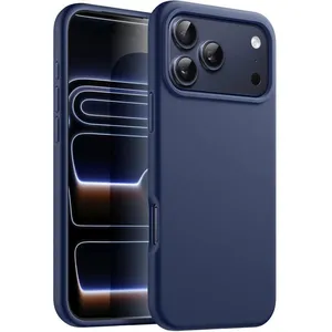 OEM Matt TPU case for iPhone 17 Pro Max dark blue (Apple iPhone 17 Pro... pas cher