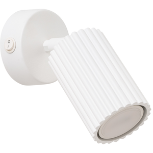 Sollux - Applique Karbon aluminium 1xGU10 8cm pas cher