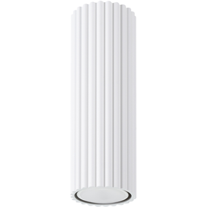 Plafonnier Karbon aluminium 1xGU10 6.5cm Sollux pas cher