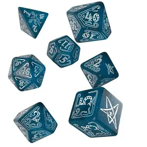 Comparateur de prix : Q-Workshop Call of Cthulhu - Abyssal & White Dice Set