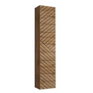 Colonne Murale "Switch" En Bois - Beige - H 180 X L 30 X P 30 Cm
