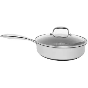 Kohersen Patelnia sauté z pokrywk Black Cube 26cm, Poêle + casserole, Argent pas cher