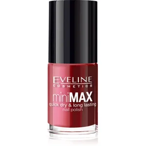 Eveline, Vernis à ongles, Cosmetics Mini Max Vernis à ongles No. 521 5ml (Vernis couleur) pas cher