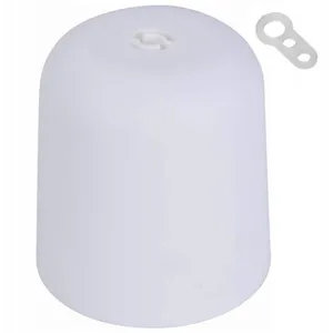 Rosace de masquage BLANCHE Cache plafond pour la lampe. pas cher