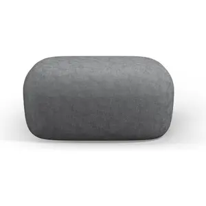 Maison Heritage, Tabouret, Pouf, "Estro", 1 Place, Gris Foncé, 90x88x40 Fabriqué en Europe pas cher