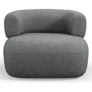 Maison Heritage, Fauteuil, Fauteuil, "Estro", 1 Place, Gris Foncé, 90x...Vendu pargalaxus