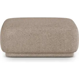Maison Heritage, Tabouret, Pouf, "Jane", 1 Place, Cappuccino, 90x90x42 Fabriqué en EuropeVendu pargalaxus