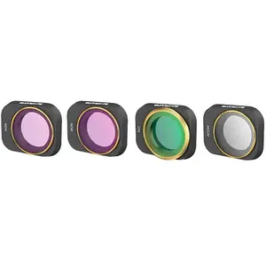 Comparateur de prix : Filtres - SUNNYLIFE - DJI Mini 3 Pro - UV, CPL, ND4, ND8 - Set de 4 fi...
