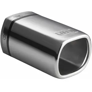 Ulter Sport Uitlaatsierstuk - Rechthoek 80x65mm - Lengte 120mm - Monta... pas cher