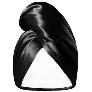 GLOV Hair Wrap Sport & Satin Hair Towel Wrap - Black Handdoek pas cher