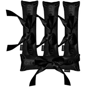 GLOV Cool Curl Ribbon Rollers - Black Krulspelden pas cher