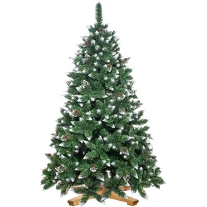 springos ROYAL TREES Sapin de Noël artificiel 180 cm Pin diamanté avec neige artificielleVendu parrakuten