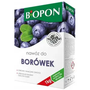 Engrais pour myrtilles - BIOPON - 1 kg - Rendement 50 m2 - Granulé mul... pas cher