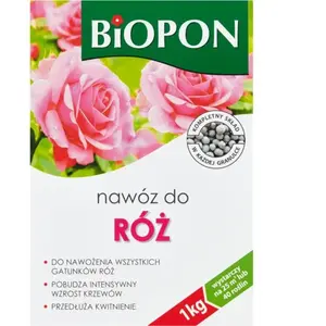 Engrais pour roses - BIOPON - 1 kg - Multicomposant - Pour 25 m2 ou 40... pas cher