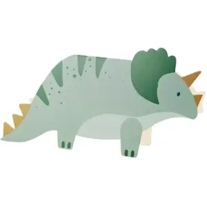PartyDeco Party-Decoration Lot de 6 invitations Tricératops pas cher