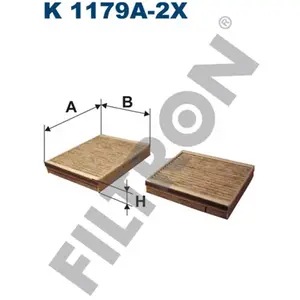 FILTRON K1179A-2x Chauffage pas cher