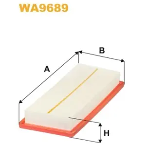 Filtre à air wix wa9689 pas cher