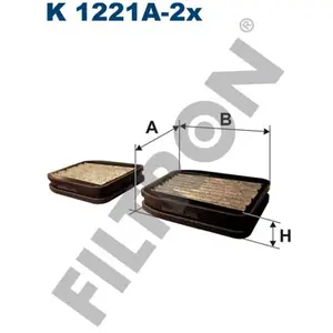 FILTRON K1221A-2x Chauffage pas cher
