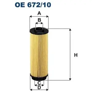 Filtron Filtre à huile pour BMW: Série 7, Série 2, X3, Série 3, Série 6, X7, Série 4, Série 5, Série 1, X5, XM, Z4, Série 8, X4, X6 (Ref: OE 672/10) pas cher
