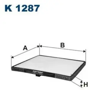Filtron Filtre d'habitacle pour KIA: Picanto & HYUNDAI: i10 (Ref: K 12...