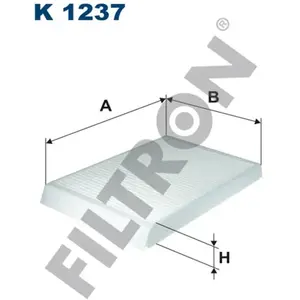 Filtron Filtre pour air intérieur, k1237 pas cher