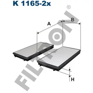 FILTRON K1165-2x Chauffage pas cher