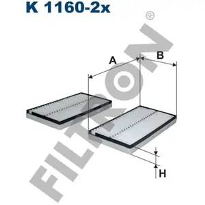 FILTRON K1160-2x Chauffage pas cher
