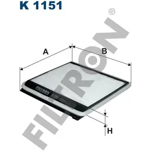 FILTRON K1151 Chauffage pas cher