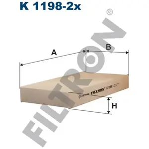 FILTRON K1198-2x Chauffage pas cher