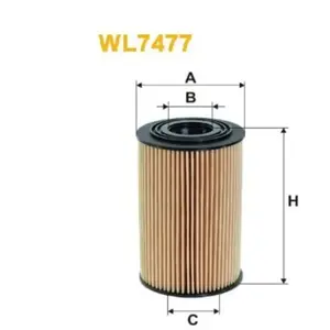 Wix Filtre A Huile Wix Wl7477 pas cher