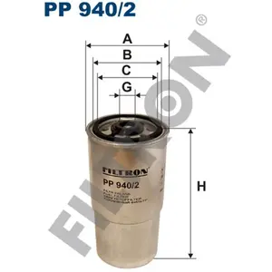 Filtron Filtre à carburant, pp940/2 pas cher