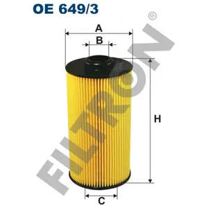 Filtron Filtre à huile, oe649/3 pas cher