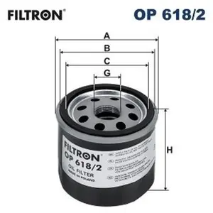 Oliefilter OP6182 Filtron pas cher