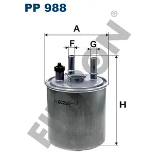 Filtron Filtre à carburant, pp988 pas cher